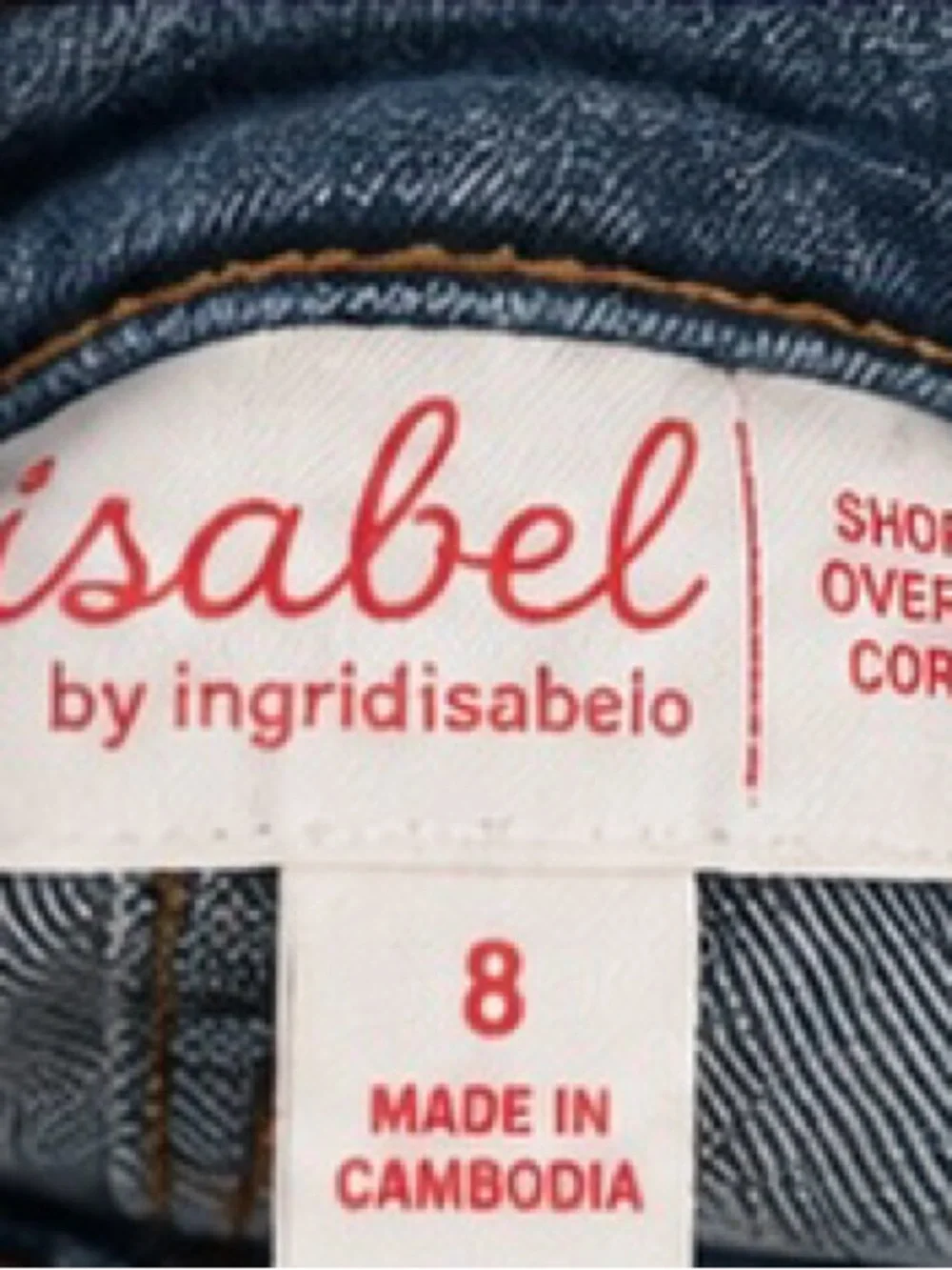 Maternity Denim Short Overalls - Blue